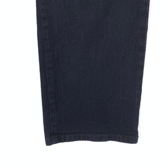 NYDJ Not Your Daughters Jeans Skinny Jeans Womens Size 10 Black Stretch Denim - Picture 4 of 7